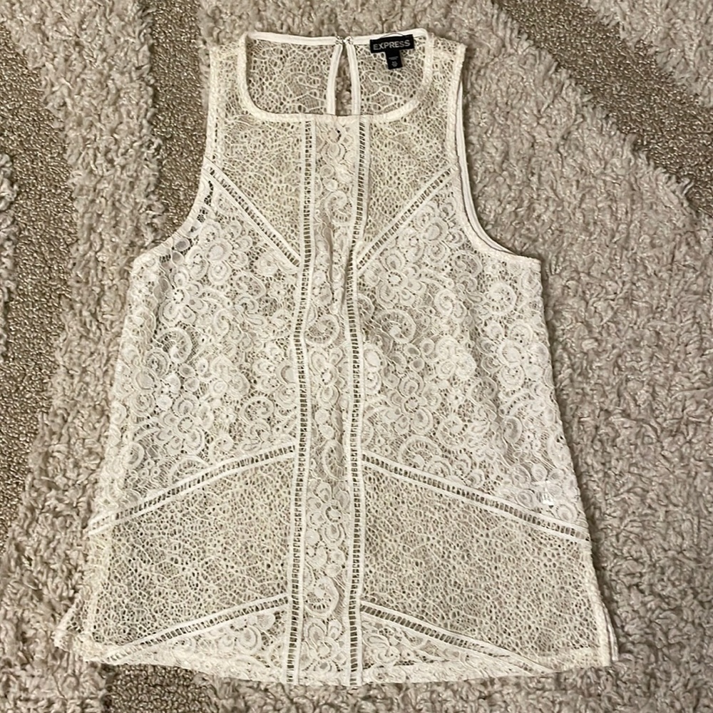 Express Crochet Sleeveless Top